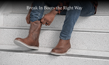 How to Break in New Leather Boots Without Pain - Milwaukee Boot Company