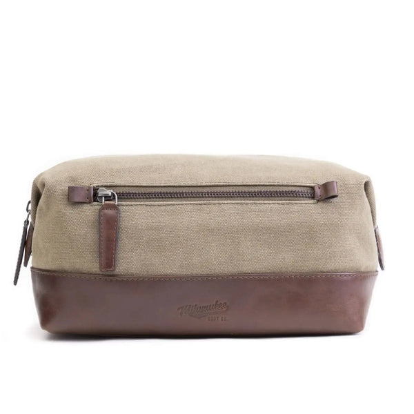 Northway Toiletry Bag - Milwaukee Boot Company - Northway Toiletry Bag - Khaki Multi
