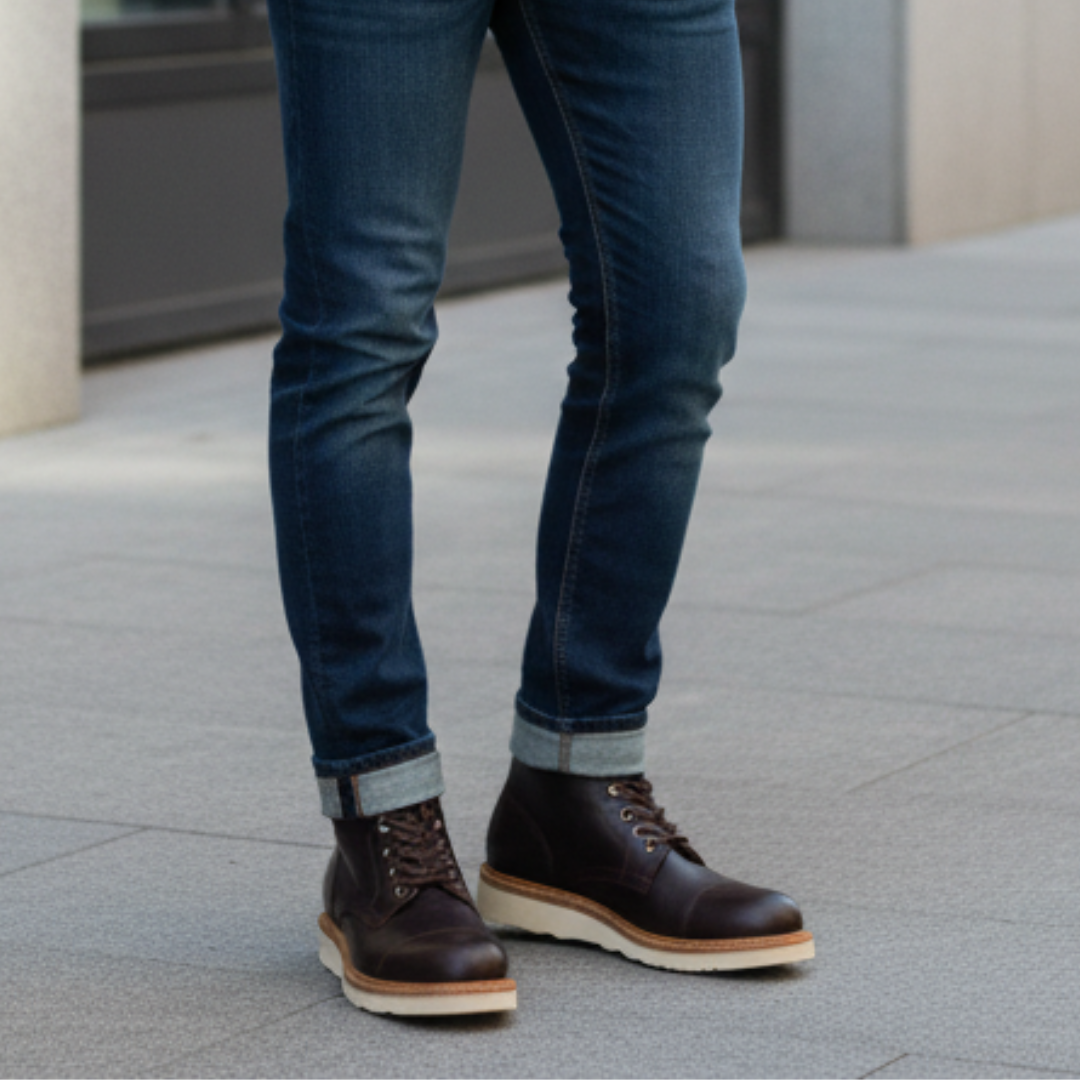 Borchert Men's Cap Toe Boot right image