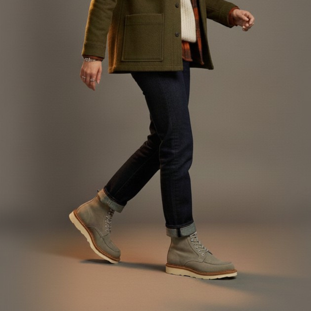 Brinn Women's Moc Toe Boot left image