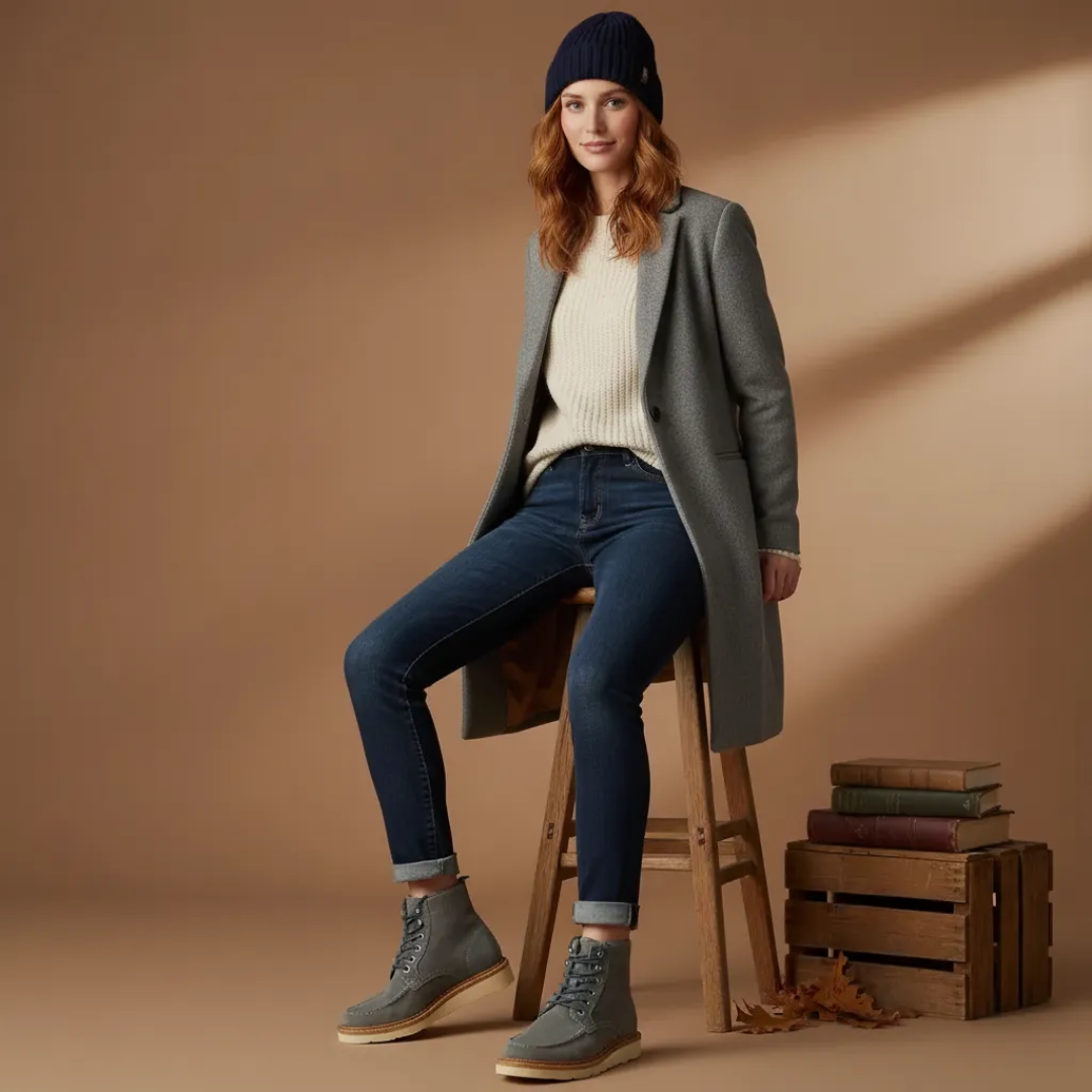 Brinn Women's Moc Toe Boot right image