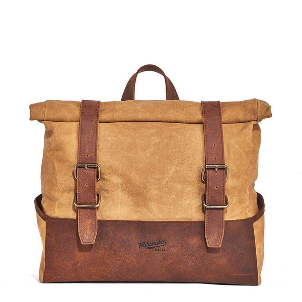 Eschweiler Rolltop Messenger Bag - Milwaukee Boot Company - Eschweiler Rolltop Messenger Bag - Scotch Multi