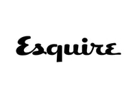 Esquire logo in bold, black cursive font on a white background