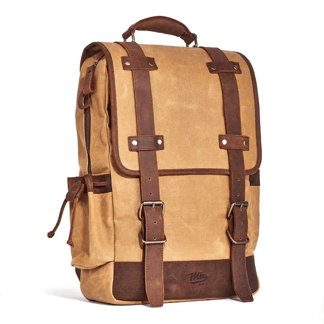 Waxed Canvas Backpack