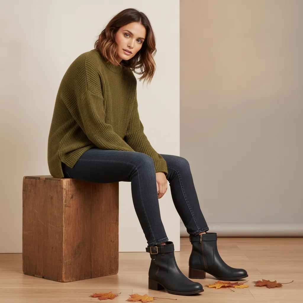 Raimey Buckle Women's Boot left image