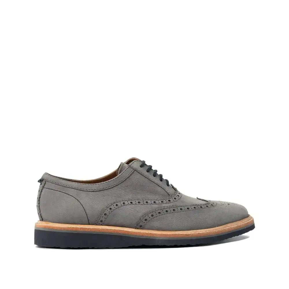 Men's Wingtip Shoe in Suede | Milwaukee Boot Company