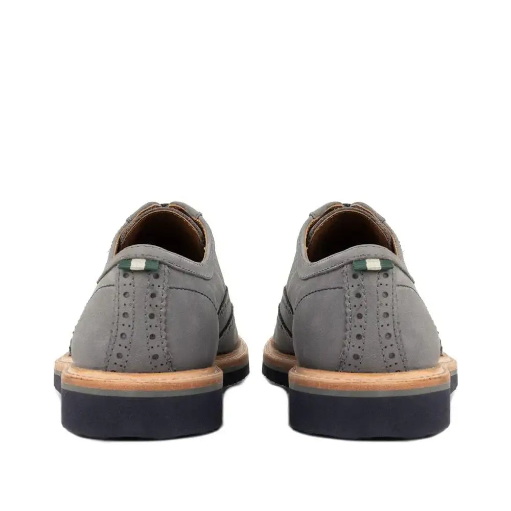 Men's Wingtip Shoe in Suede | Milwaukee Boot Company