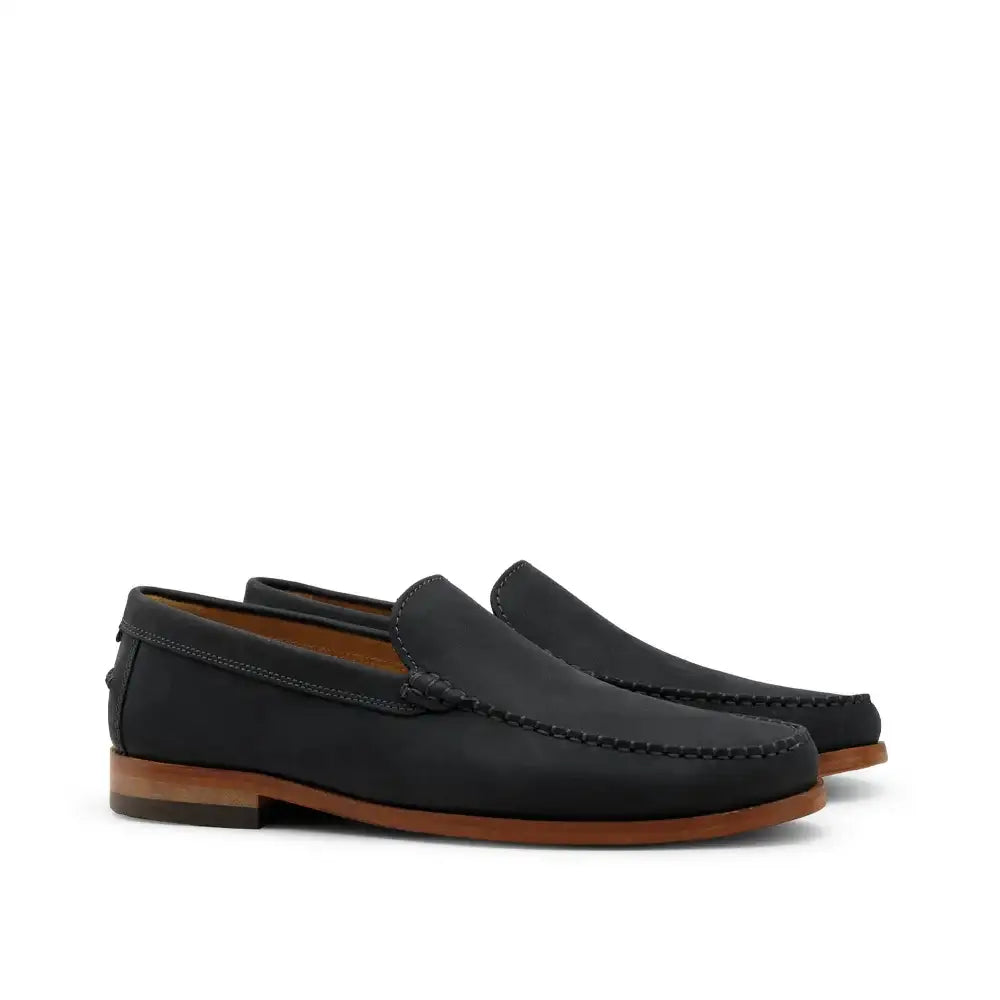 Milwaukee Boot Company Men's Dells Loafer - Black