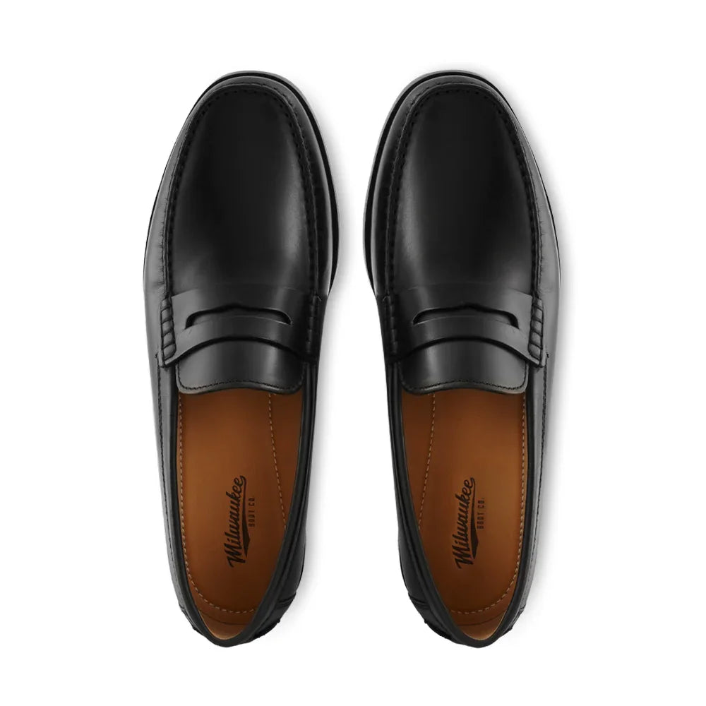 Dunes Men's Penny Loafer - Milwaukee Boot Company - Dunes Men's Penny Loafer - Camel / 8M