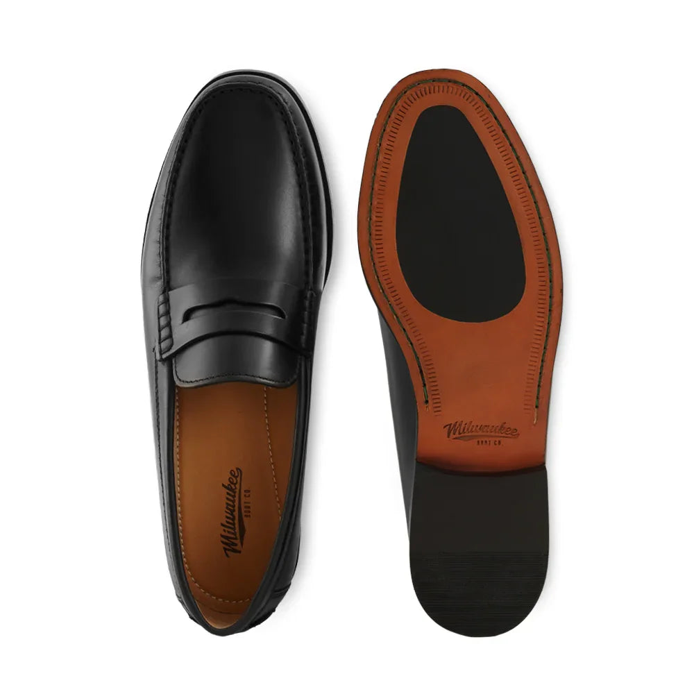 Dunes Men's Penny Loafer - Milwaukee Boot Company - Dunes Men's Penny Loafer - Camel / 8M