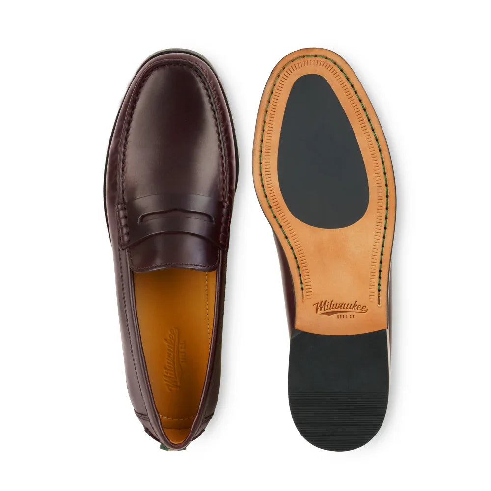 Dunes Men's Penny Loafer - Milwaukee Boot Company - Dunes Men's Penny Loafer - Camel / 8M