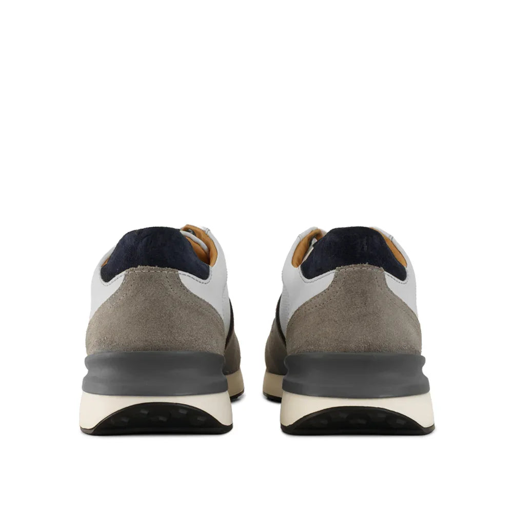 Gallun Men's Sneaker - Milwaukee Boot Company - Gallun Men's Sneaker - White and Gray / 8M