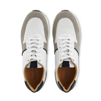 Gallun Men's Sneaker - Milwaukee Boot Company - Gallun Men's Sneaker - White and Gray / 8M