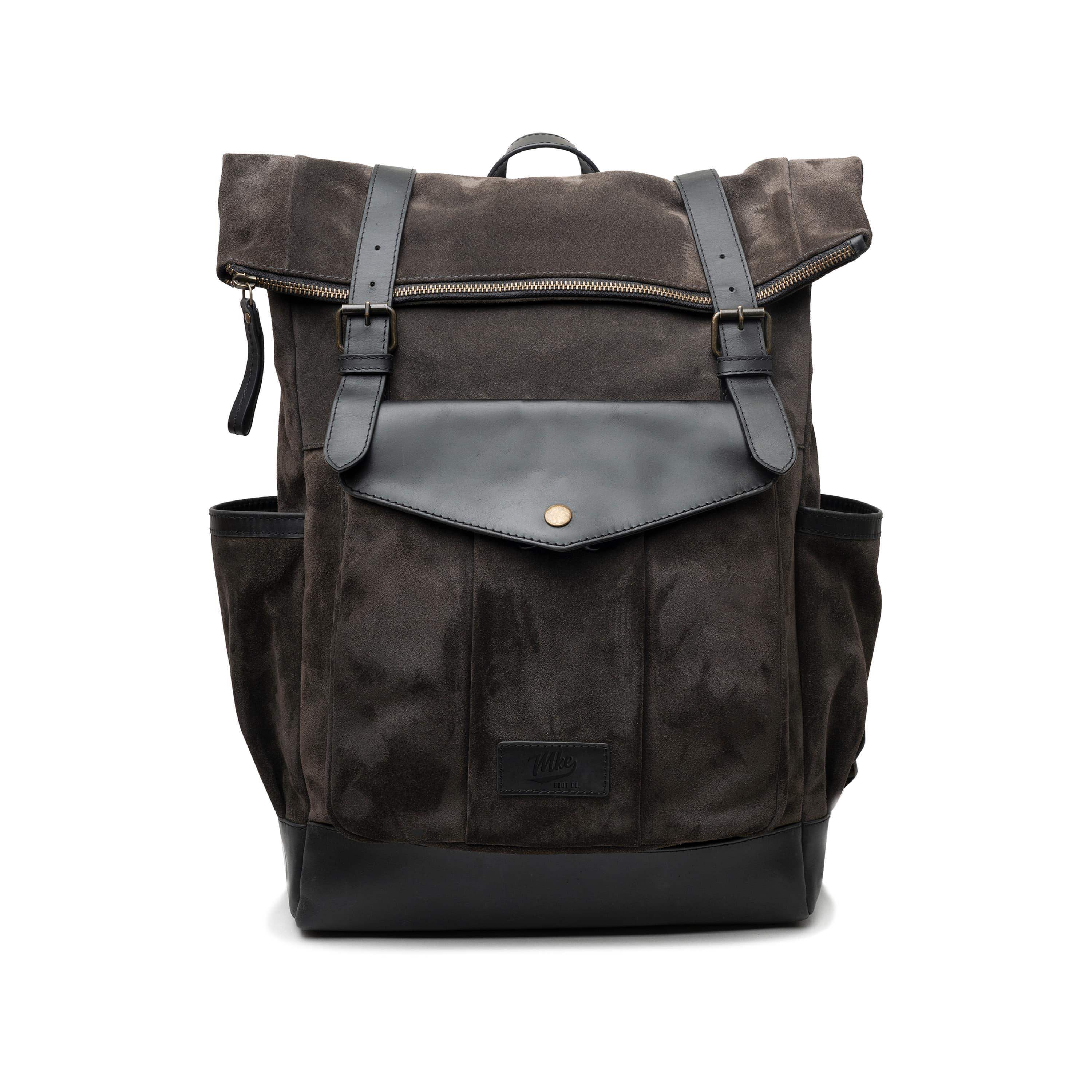 Grey Hubbard Rolltop Backpack
