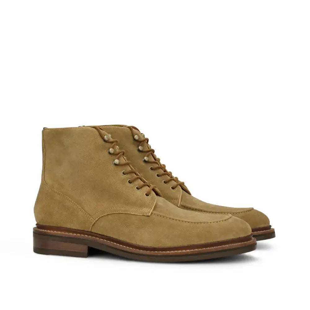 Men's Moc Toe Boot in Leather | Milwaukee Boot Company