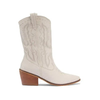 Wilder Embroidery Women's Western Boots - Milwaukee Boot Company - Wilder Embroidery Women's Western Boots - Bone / 6.5M